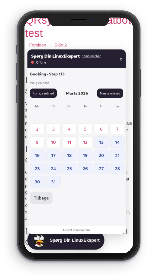 booking